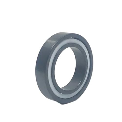 DUKUTS 1PCS 6801 Full Ceramic Bearing 12 * 21 * 5mm Si3n4 Material 6801CE All Silicon Nitride Ball Bearings