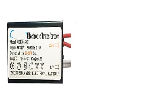 Transformateur électronique AC 220V à AC12V haute efficacité