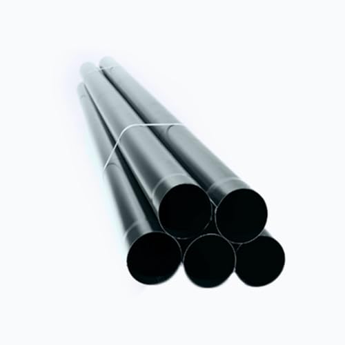 FT Metalli - Tubo Pluviale per Gronda Lamiera - Colore ral 7016 Grigio Antracite - Raccogli l'Acqua Piovana con Facilità - Ø 80 MT 2 - PZ 5