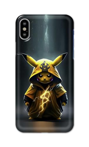 Image of PRINTFIDAA Printed Hard Back Cover Case for Apple iPhone X | iPhone 10 | iPhone Xs | iPhone 10s Back Cover (Cartoon Cat) -112