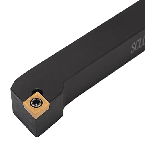 Juego de herramienta para torno SCLCR1212H06 con porta y 10 insertos de carburo miniatura 6