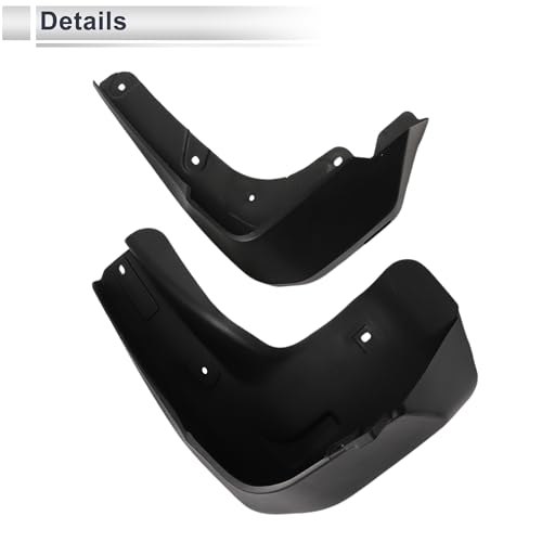 Image of X AUTOHAUX 1set Front and Rear Mud Flaps Splash Guards Mud Guards for Acura MDX 2014-2016 W /Mount Accessories