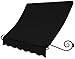 Awntech 7-Feet Charleston Window/Entry Awning, 24 by 12-Inch, White/Linen/Terra Cotta