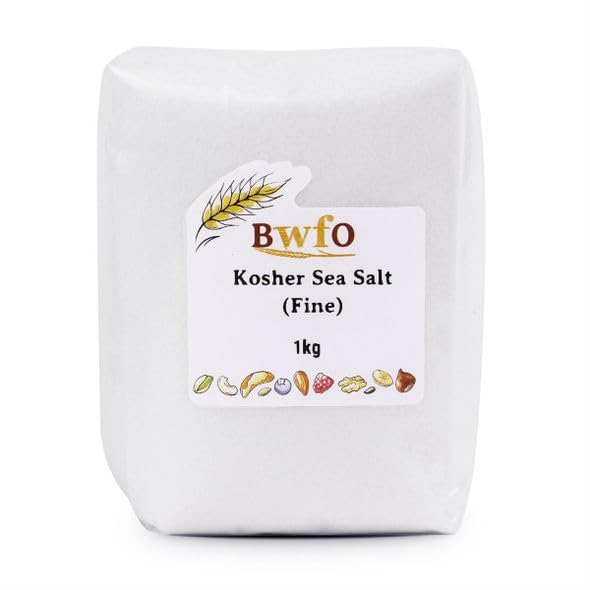 Buy Whole Foods Kosher Sea Salt (Fine) (1kg)