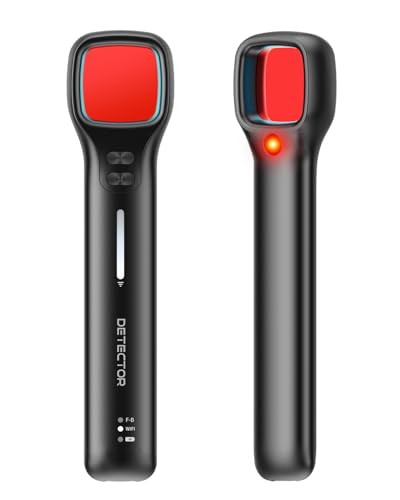 WSEF.R Hidden Camera Detectors with Viewfinder Bug Detector & Spy Camera Finder, Perfect for Hotels,...