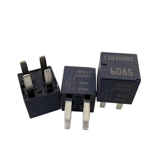 Relé HFV11 12V 20A 13846085 para mantenimiento del aire acondicionado del coche