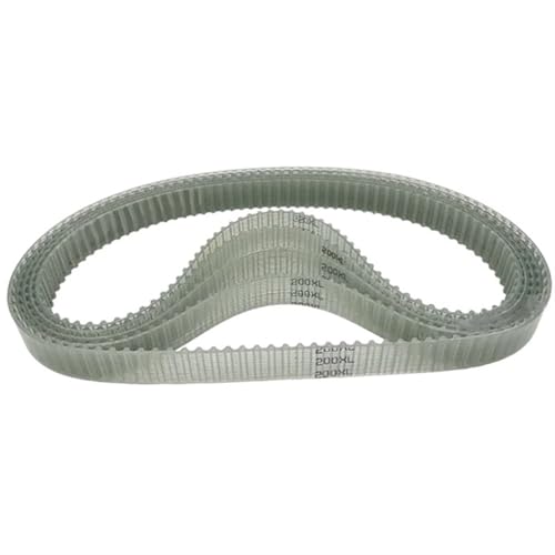 Premium 10 Pcs Polyurethane Steel Wire Synchronous Belts, 200XL 202XL 204XL 206XL 208XL Timing Belts, Width 8-30mm(200XL,10mm)