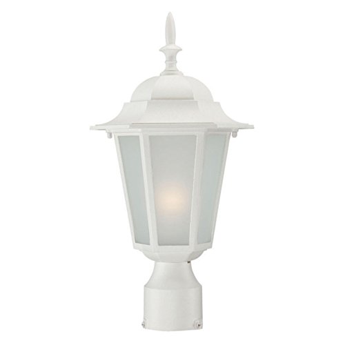 Acclaim 6117ABZ Camelot Collection 1-Light Post Mount Outdoor Light Fixture, Architectural Bronze - Thumbnail 3