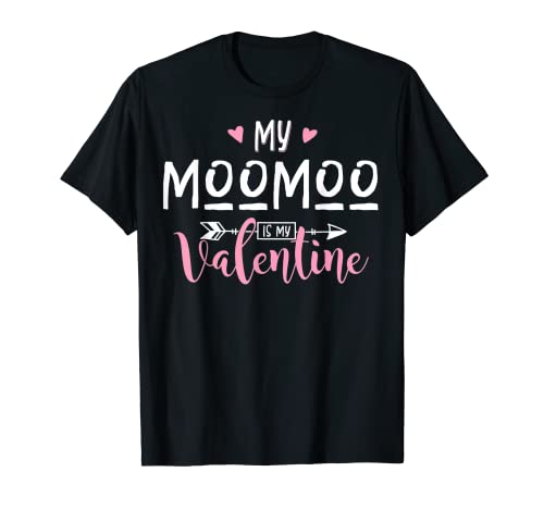 Funny My Moomoo Is My Valentine - Regalo de fiesta Camiseta