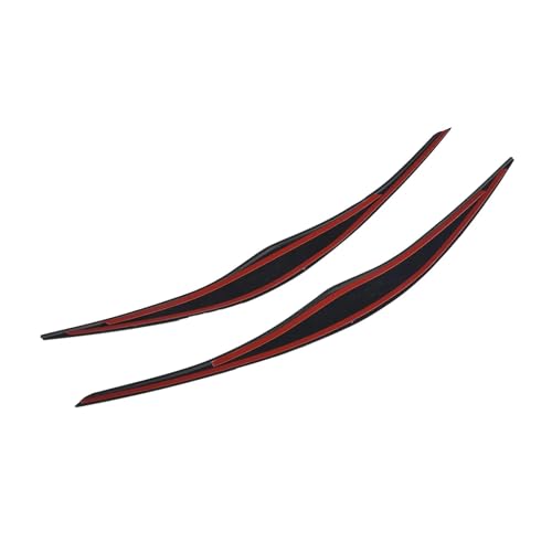 Sourcils de phare E90 E91 aspect carbone plastique 2 pièces