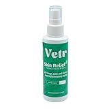 vetr Skin Relief Hydrocortisone Spray for Dogs - Topical Support for Itchy Skin and Hot Spots - 4 oz (120mL) - Vet-Formulated in USA