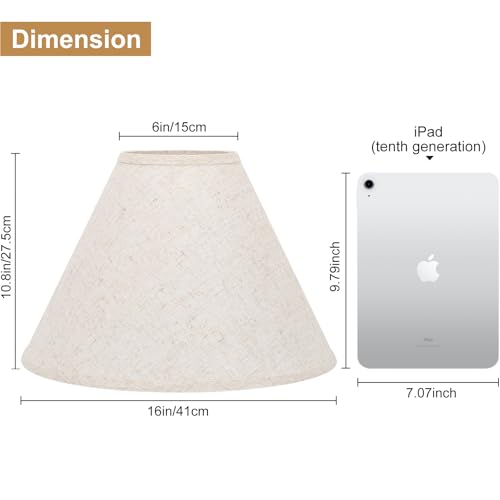 La Mejor Selección de Pantallas para lámparas - los más vendidos. 5 Imagen adicional