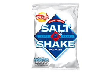 Walkers Salt & Shake Crisps (48 x 30g Bags)
