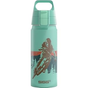 SIGG Alu Kinder Trinkflasche WMB ONE Race Hellblau 0,6L
