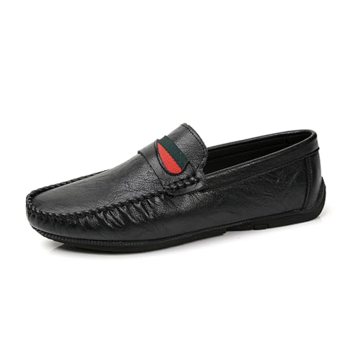 Mens Loafers Comfortable Slip-on Walking Shoes Nonslip Casual Suitable for Daily Leisure and Outdoor Walking