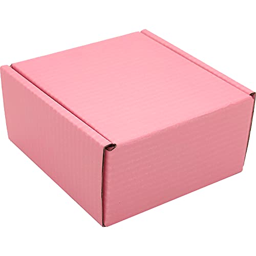 4x4x2 Inch Small Shipping Boxes - Set Of 100, Black Corrugated Mailers For Products