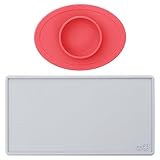 ezpz Tiny Placemat + Tiny Bowl - Baby Essentials mat and Bowl