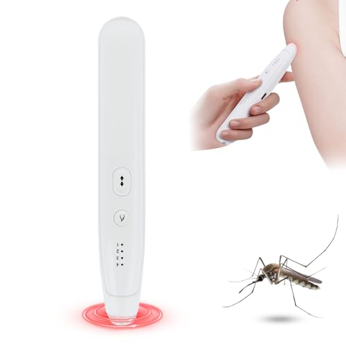 Aparato de Picar Mosquito Eléctrico Portátil, 4 Velocidades De Control De Temperatura (Modo Niño/Adulto), Tecnología De Pulso Térmico Anti-Mosquitos,Aparato Picar Insectos
