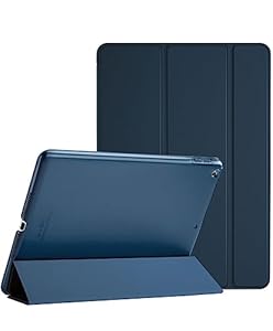 ProCase Coque iPad 6ème Génération 2018 / iPad 5ème Génération 2017, Coque Protection iPad 9.7 Pouces, Modèle A1893 A1954 A1822 A1823, Veille/Réveil Automatique -Marine