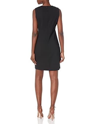Image of Theory Women's Short-Sleeved Fitted Dress