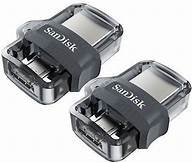 Sandisk Ultra Dual Drive m3.0 OTG 32GB PD PACK OF 2