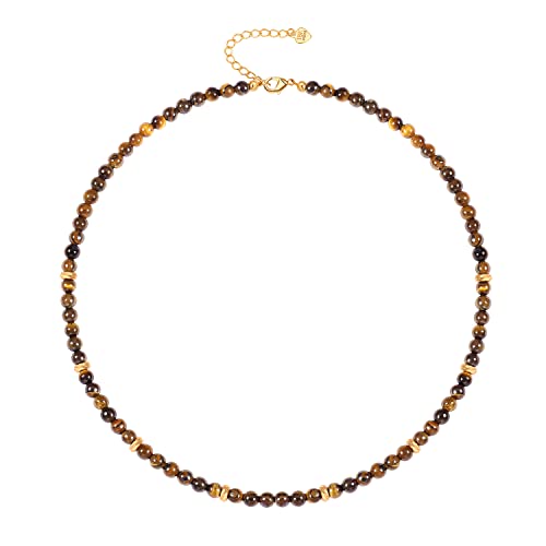 SOFYBJA Boho Gemstone Tiger Eye Stone...