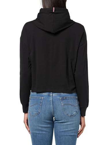 Image of Tommy Hilfiger Women's Lightweight Logo Hoodie Sweatshirt