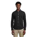 G-STAR Clean Slim Shirt LS Camiseta, Multicolor (Worn In Oyster Shell D27681-d942-h497), Hombre