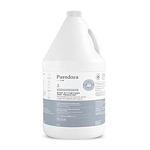 Small Animal Cage Odor Neutralizer, Cleans & Eliminates Urine & Feces Odors, for Use in Hamster, Rabbit, Ferret & Other Small Animal Cages, Apple & Lavender Scent, 135 Oz.