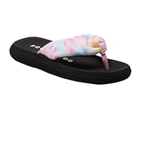 Rocket Dog Womens/Ladies Sunset Puff Tucker Flip Flop (8 UK) (Pastel/Multicoloured)