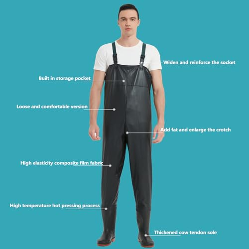 Pantalón de pesca impermeable para tus mañanas en el río 4