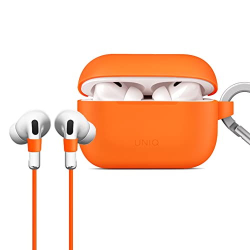 URGARMEE シリコン保護ケース AirPodsPro オレンジ 汚れ防止 URGARMEE シリコン保護ケース AirPodsPro オレンジ 汚れ防止