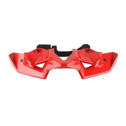 Becquet avant aérodynamique moto Kawasaki Z900 2020-2024 aileron rouge