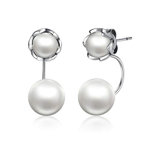 Boucles d'oreilles en argent 925 et perles pour illuminer vos soirées de style