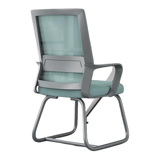 Silla Escritorio Oficina Juvenil Ergonomica Giratoria Despacho Chair-Silla Escritorio Con Soporte Lumbar Elástico Marco Reforzado,para Computadora,Oficina Casa,Estudio,Dormitorio FUKEFUZ(Dark Gray,A)