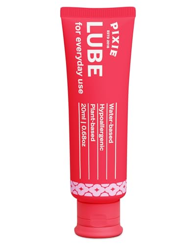 Pixie Menstrual Cup Lube for Feminine Care - Make it Easy to Insert Your Period Cups - All Natural Water Based Lubricant - Very Useful for Menstrual Disc Users (20 ML)