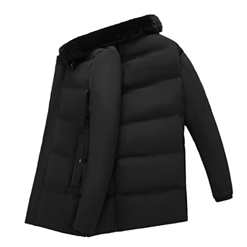 Parkas de hombre Haitpant veste d'hiver longue pour les sorties en ville