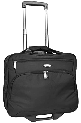 Pilot Case met wielen lichtgewicht reizen werkcabine tas H79 zwart - Image 4