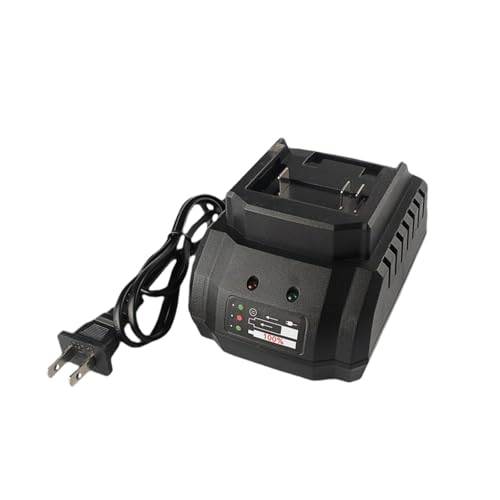 21V Battery Charger Universal Charger with Light Indicator Efficient Portable Electric Tool Charging Station US Plug