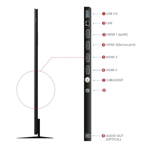 Image of TCL 215 cm (85 inches) 4K UHD Smart QD-Mini LED Google TV 85C8K