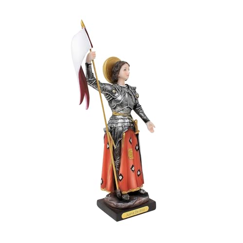 Estatua de Juana de Arco de 12 pulgadas miniatura 2
