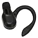 Funien Headset, IPX4 Wireless Earpiece Single Ear HD Sound Surround for Running, Driving, Black, Suitable for, Comfortable All Day Use