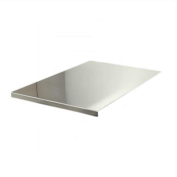Calder 1100 Asse Pasta In Acciaio Inox 18/10, 30x50 cm con 1 bordo da 2 cm