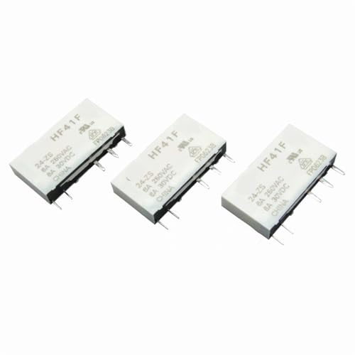 Relais de puissance HF41F 24V 12V 5V 6A à 5 broches pour circuit imprimé