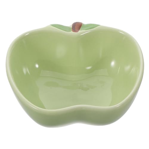 BESTYASH Hamsterschale Aus Keramik Kleiner Wassernapf Für Haustiere Hamsterfutternapf Fressnapf Für Meerschweinchen Chinchilla-wasserschale Igel Wasserschale Wasserschale Light Green