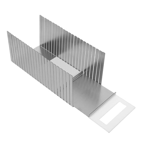 DECHOUS 可能ステンレス製吐司切割器 パン ケーキ ベーグル用厚さガイド付き多機能スライサー 家 業務用コンパクトカッティングボード クラ