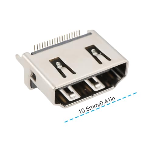 OTOTEC Conector HDMI 5 unidades, 19 pines, hembra miniatura 4