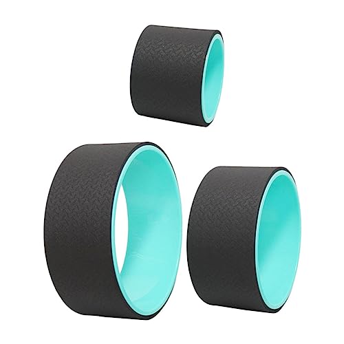VANZACK 1 Three Piece Wheel Set Blocks Wheels Massage Wheel Small Wheel Wrist Wheel Pilates Roller Wheel Stretch Wheel Indoor Wheel Circle Pp