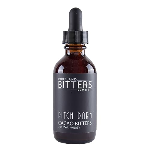 PORTLAND BITTERS PROJECT Pitch Dark Cacao Bitters 60ml, 60 ML