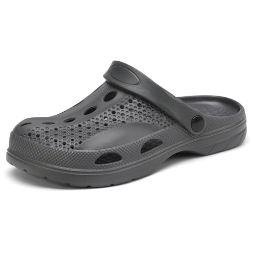 Image of SOSOWHLTE Men's Women's Arch Support Clogs,Unisex Garden Shoes Comfortable Slip-on Outdoor Sandals Slippers for Beach Casual